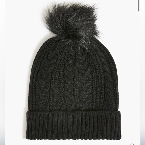 J crew Cable pom beanie - Picture 1 of 2